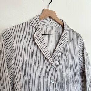 cut•loose - Women’s Striped Button-Up Dress